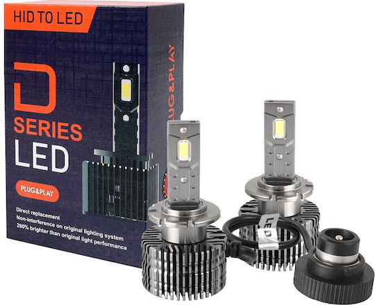 M-Tech Lamps Car D4S Canbus LED 6000K Cold White 12V 35W 2pcs