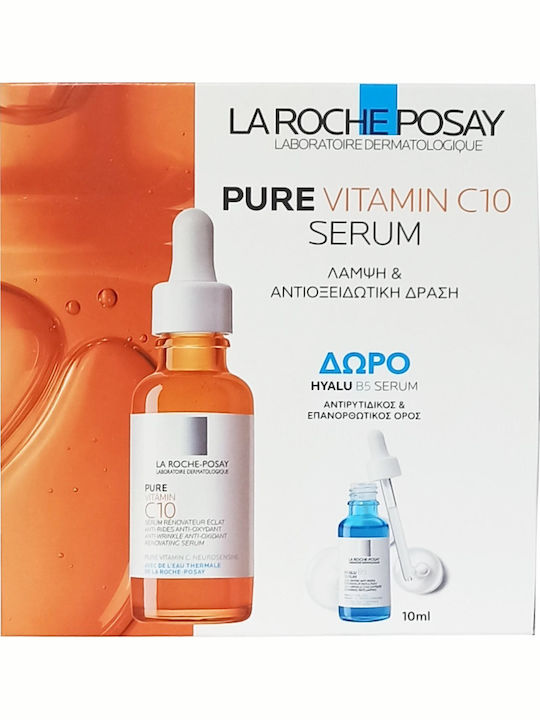 La Roche Posay Pure Vitamin C10 Skin Care Set for Αnti-ageing