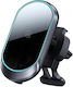 Usams USA801 Car Mobile Mount with Magnet and Wireless Charging Black