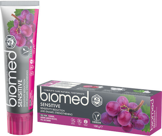 Splat Biomed Sensitive Οδοντόκρεμα με Χλωρεξιδίνη & Χωρίς Φθόριο για Ευαίσθητα Δόντια 100gr