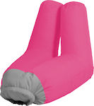 Lianos Inflatable Lazy Bag Pink 82cm 22143