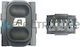 Electric Life ElectricLife Replacement Button Car Window Switch for Citroen Xsara Peugeot Partner 5pin Black