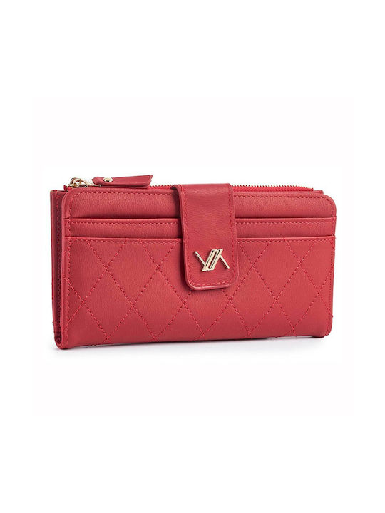 Verde Large Women's Wallet Red