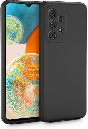Tech-Protect Icon Задна корица Силикон Черен (Galaxy A23 4G / Galaxy A23 5G)