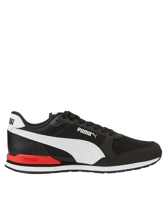 Puma St Runner V3 Ανδρικά Sneakers Μαύρα