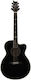 PRS Guitars Ηλεκτροακουστική Κιθάρα SE A20E Cutaway Black