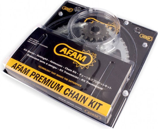 AFAM Chain & Sprocket Kit (16-46-520A520XSR-G110L) for Aprilia Pegaso 650 2001-2004