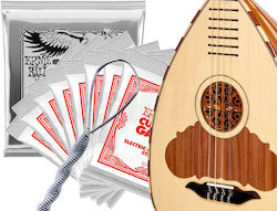 Ernie Ball CL5NL Einstellen Laouto-Saiten Nickel gewickelt 18 - 32 Ernie Ball CL5NL Einstellen Laouto-Saiten Nickel gewickelt 18 - 32