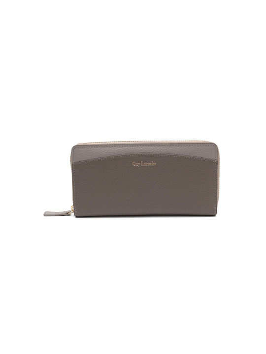 Guy Laroche Large Leather Women's Wallet with RFID Cigar