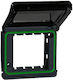 Schneider Electric Switch Cover in Black Color MUR35110