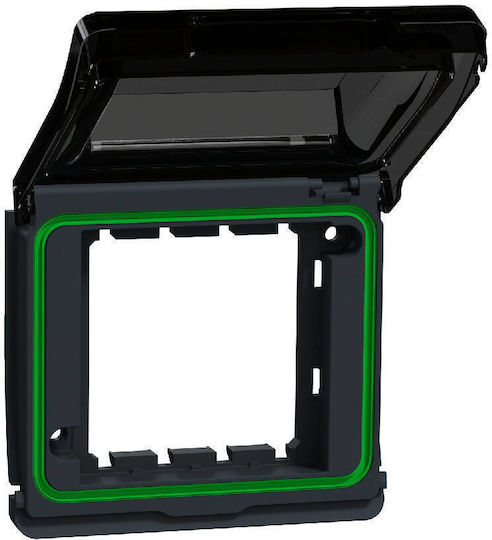 Schneider Electric Switch Cover in Black Color MUR35110