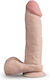 Dr. Skin Plus Thick Posable Realistic Dildo wit...