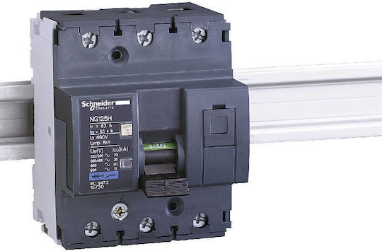 Schneider Electric Automatischer Schutzschalter 80A Dreipolig AC 18731