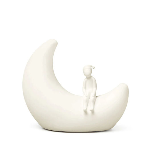 Cam Cam Copenhagen Kids Decorative Lamp Moon White