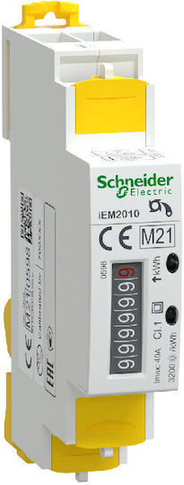Schneider Electric Брояч На Импулси За Електрически Табло Аналогов Шина Еднофазен A9MEM2010