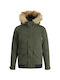 Jack & Jones Kinderjacke Kurz mit Kapuze Khaki