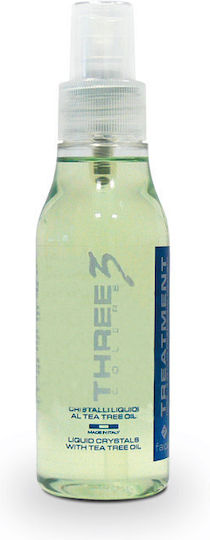 Faipa Three Serum Μαλλιών για Λείανση Liquid Crystals With Tea Tree Oil 100ml