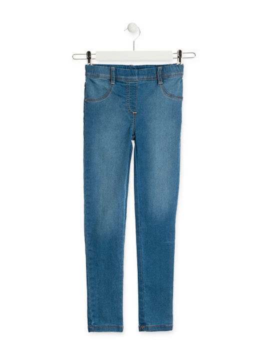 Kids Leggings Long Blue