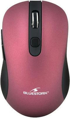 Bluestork Wireless Bluetooth Mini Mouse Bordeaux