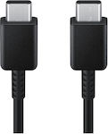 Samsung USB 2.0 Cable USB-C male - USB-C male Μαύρο 1.8m (EP-DX310JBEQWW)