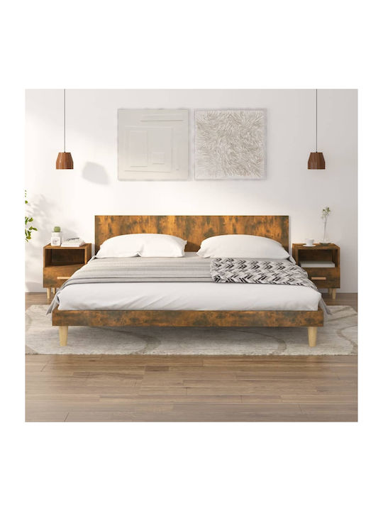 Nachttische Smoky Oak 2Stück 40x35x47cm