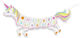 Stylex Creative Girlande für Party Einhörner in...