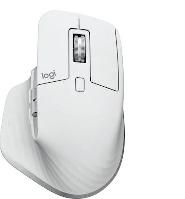 Logitech MX Master 3S for Mac Ασύρματο Εργονομικό Bluetooth Ποντίκι Pale Gray