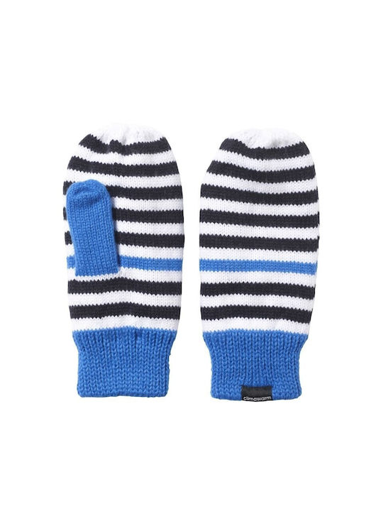 Adidas Kinderhandschuhe MItten Blau 1Stück Stripy