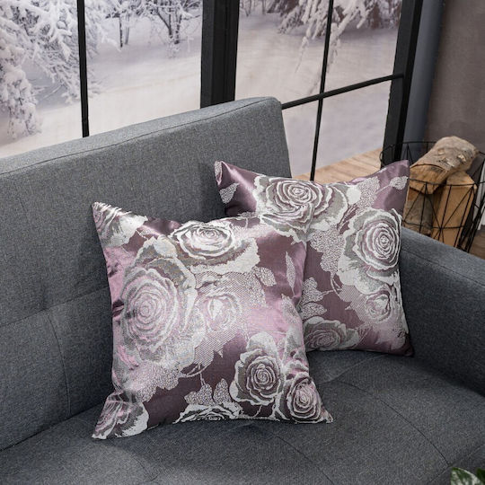 Teoran Διακοσμητική Μαξιλαροθήκη W111 07 45x45εκ.