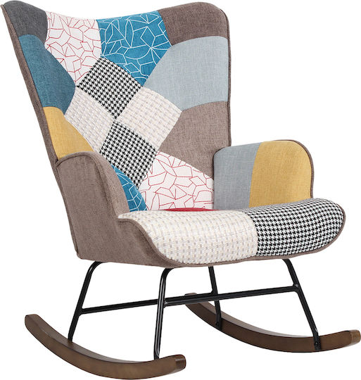 Κουνιστή Gerda 90x69x84cm Patchwork