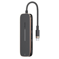 Usams SJ575 USB-C Docking Station με HDMI 4K PD