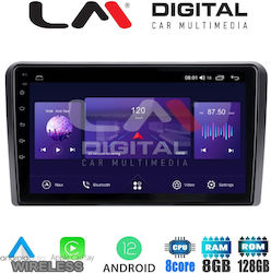 LM Digital Car-Audiosystem Hummer H1 H1 2007 (Bluetooth/USB/AUX/WiFi/GPS) mit Touchscreen 9" LM T8407 GPS