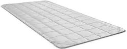 Lago Double Polyester Mattress Topper with Elastic Straps 150x200x3cm