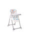Lorelli Felicita Foldable Baby Highchair with Adjustable Height Blue Pilot