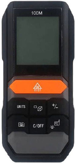 Elmark Μέτρο Laser 519002 με Εύρος Μέτρησης 0.05m-100m