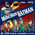 Steve Jackson Games Επιτραπέζιο Παιχνίδι Munchkin Presents Batman για 3-6 Παίκτες 10+ Ετών