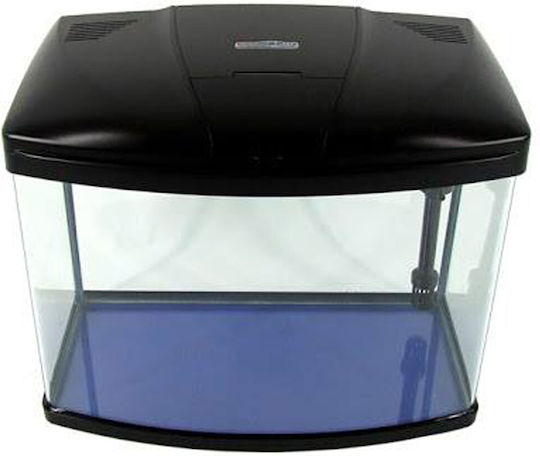 Sobo Fish Aquarium Capacity 50lt with Lighting, Filter and 48x28x46cm Black