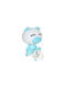 ARlight Kids Decorative Lamp Piggy with Scooter Blue 22x20x29εκ.