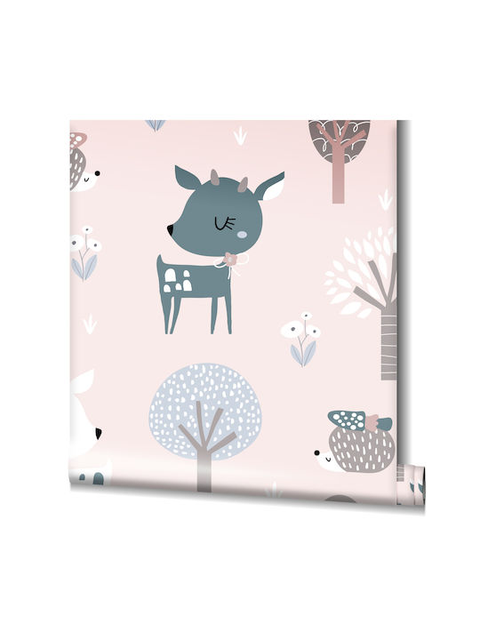 Marburg Kids Wallpaper Cute Forest Animals L53xH1000εκ.