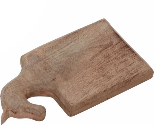 InTheBox Suprafață de Tăiere Lemnoasă Maro 25x14cm 4buc