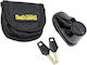 OnGuard Boxer Motorcycle Disc Brake Lock with 5.5mm Pin in Black