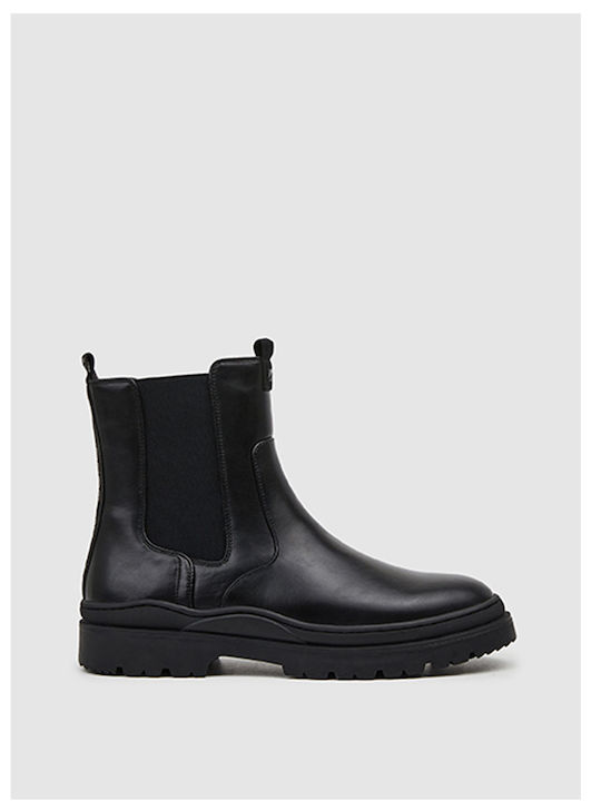 Pepe Jeans Soda Track Chelsea Boots Cognac