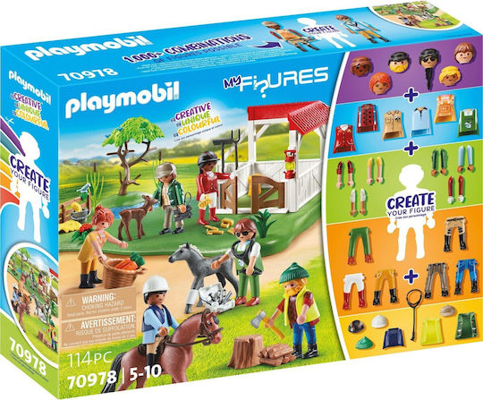Playmobil Figures Horse Ranch for 5-10 years old