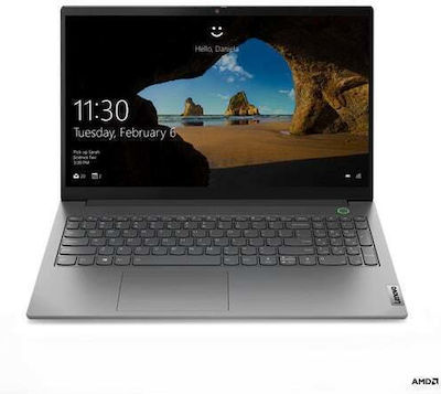 Lenovo ThinkBook 15 G3 ACL 15.6" IPS FHD (Ryzen 5-5500U/8GB/512GB SSD/W11 Pro) Mineral Grey (GR Keyboard)