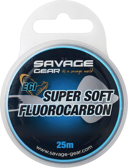 Savage Gear Super Soft Angelschnur Fluorocarbon Rosa 25m / 0.29mm