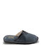Anatomical Leather Women's Slippers Blue