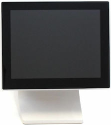 ICS Οθόνη Πελάτη 8'' LCD Λευκή PHISTEK