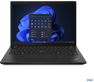 Lenovo ThinkPad X13 Gen 3 (Intel) 13.3" IPS (Kern i7-2022/16GB/512GB SSD/W11 Pro) WWAN aufrüstbar auf 4G Thunder Black (GR Tastatur)