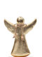InTheBox Weihnachtliche Holz Figur Cherub Gold Höhe 17.5cm 4Stück Mistle