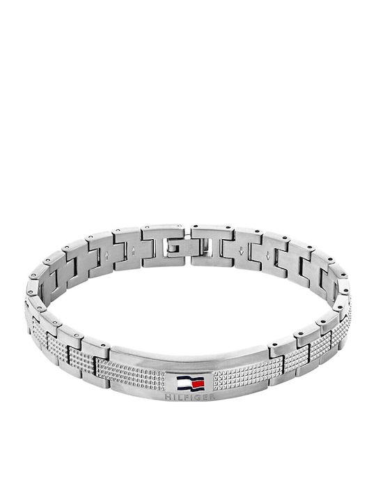 Tommy Hilfiger Ανδρικό Βραχιόλι Αλυσίδα από Ανοξείδωτο Ατσάλι 21cm